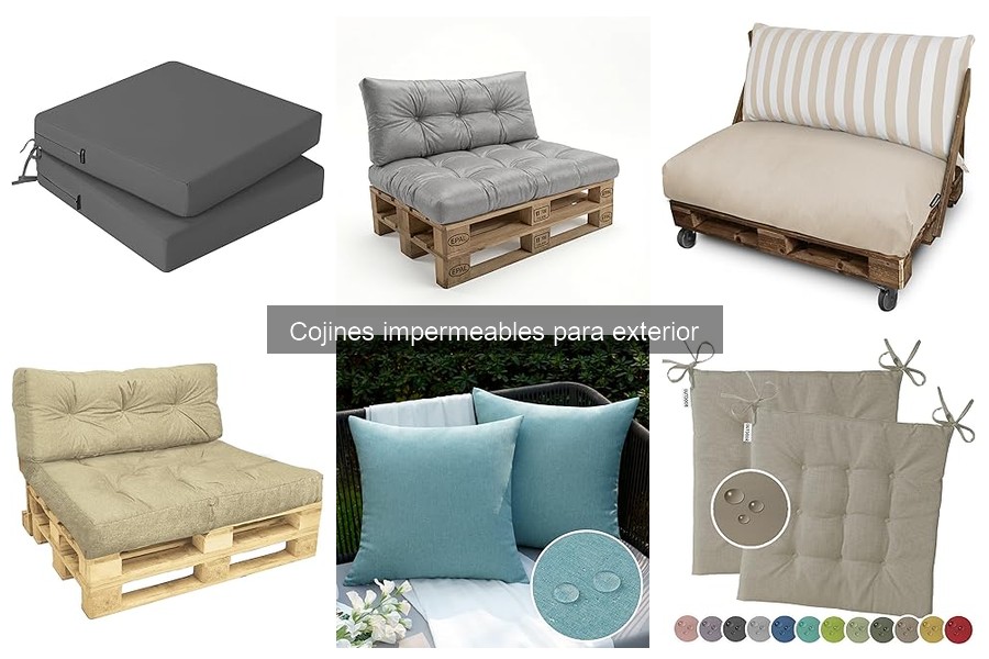 Cojines Impermeables para Exterior: Beneficios y Características