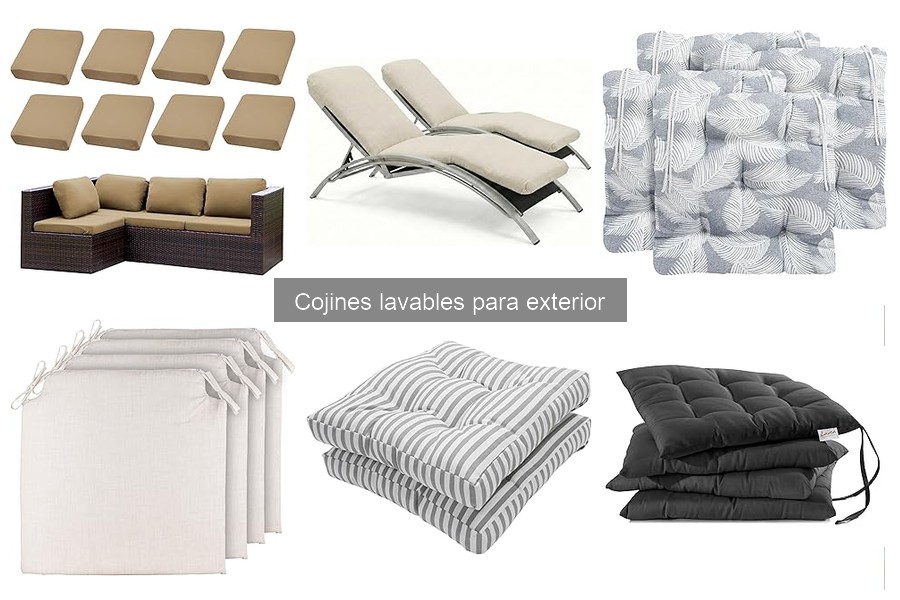 Cojines Lavables para Exterior: ¿Resisten al Sol?