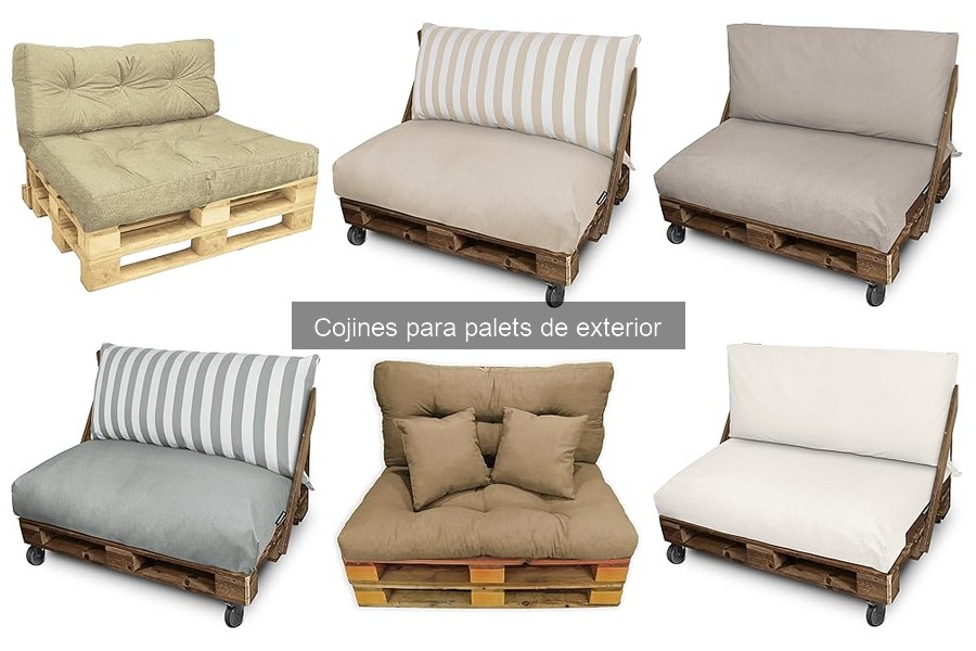 Cojines para Palets de Exterior: ¿Qué Son y Sus Características?