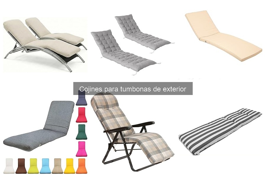 Cojines para Tumbonas al Mejor Precio: Dónde Comprarlos