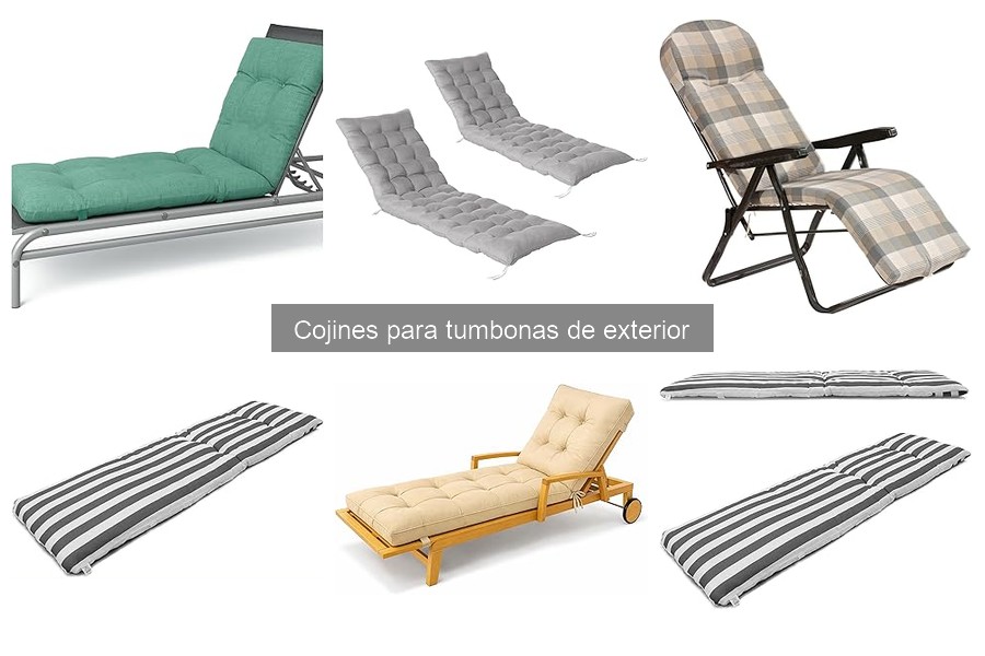 Cojines para Tumbonas: Impermeables vs No Impermeables