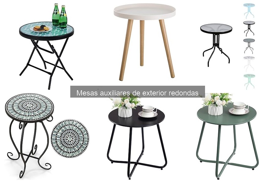Cómo adaptar mesas auxiliares redondas a tu estilo decorativo