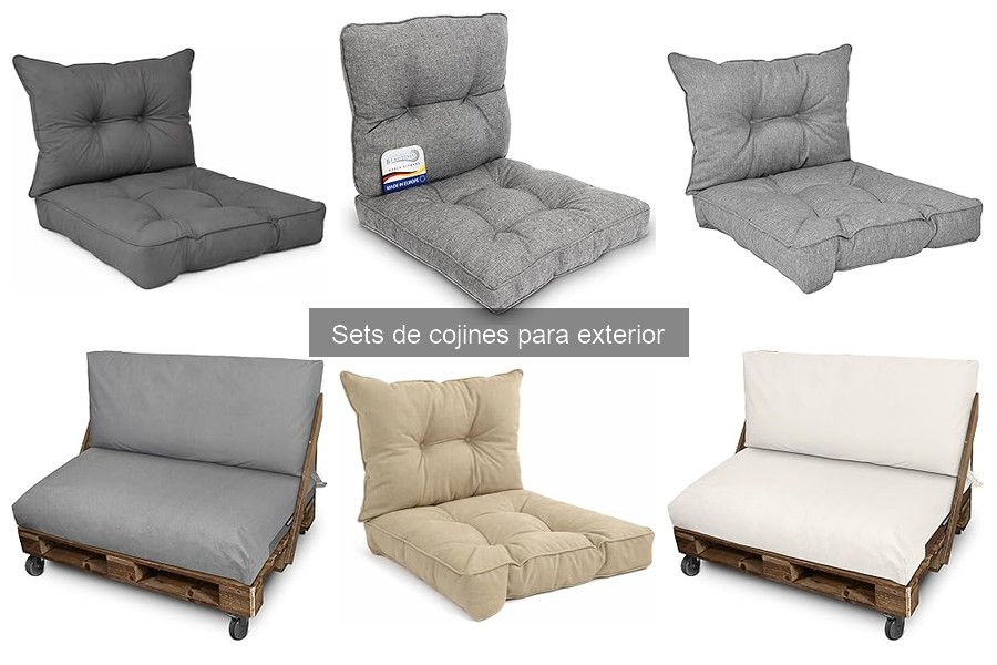 Cómo cuidar y mantener los cojines de exterior fácilmente