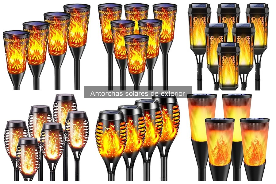 Cómo elegir antorchas solares de exterior: guía de compra