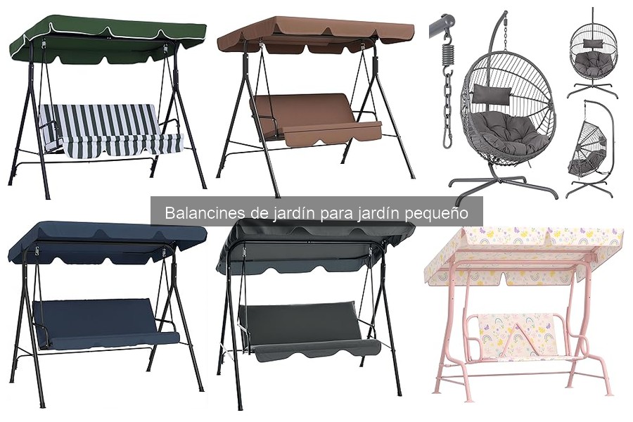 Cómo elegir el balancín de jardín ideal para espacios pequeños