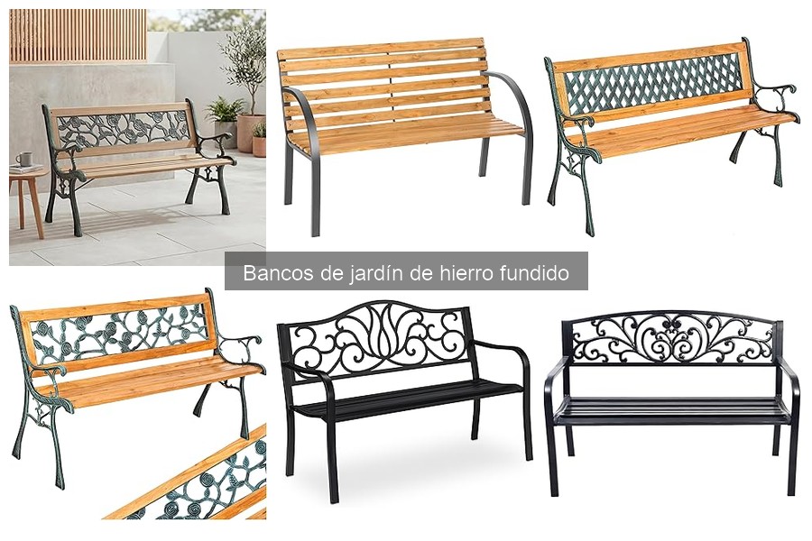 Cómo elegir el banco de jardín de hierro fundido perfecto