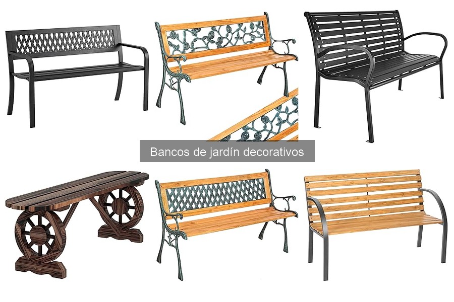 Cómo elegir el banco de jardín decorativo perfecto