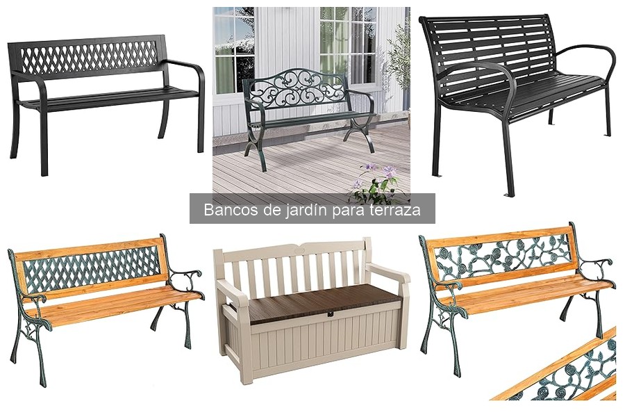Cómo elegir el banco de jardín ideal para tu terraza