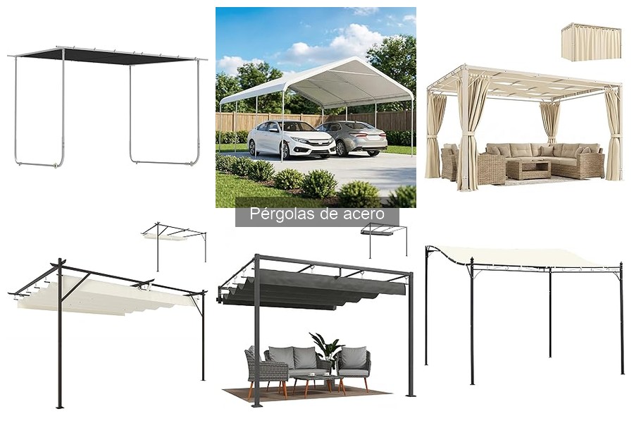 Cómo elegir el color ideal para tu pérgola de acero