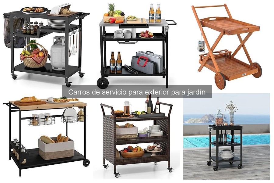 Cómo elegir el mejor carro de servicio para jardín