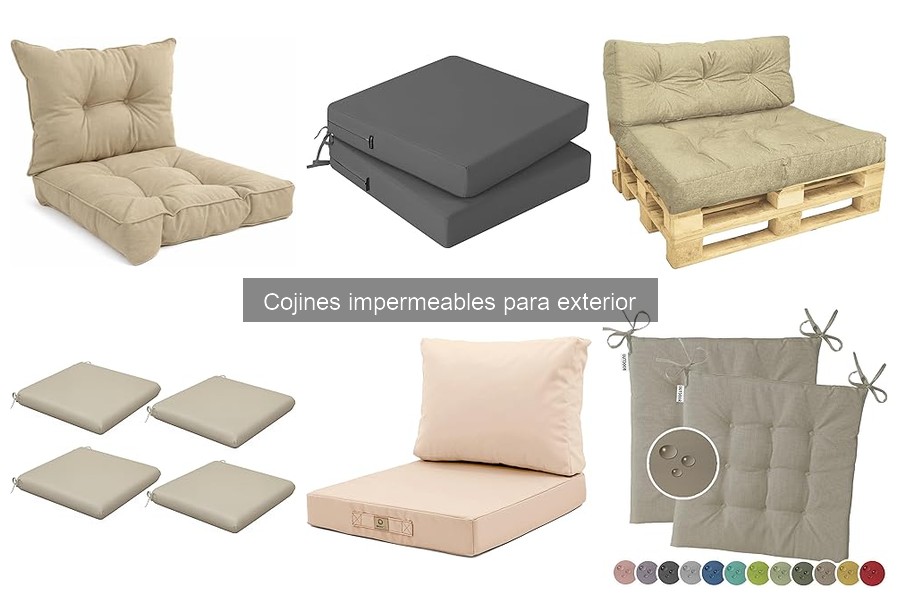 Cómo elegir el mejor cojín impermeable para exterior