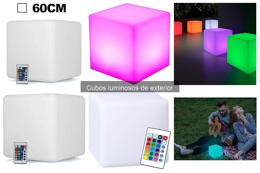 Cómo elegir el mejor cubo luminoso para tu jardín
