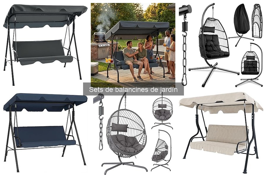 Cómo elegir el mejor set de balancines para tu jardín