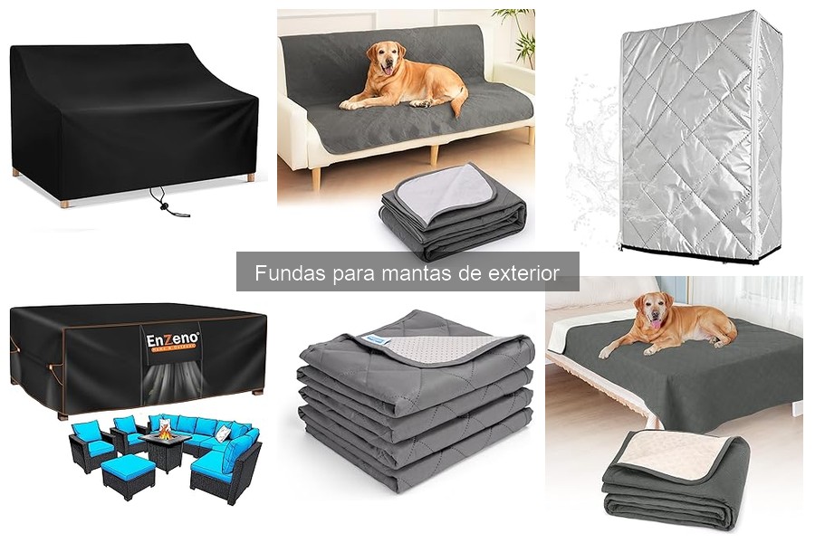 Cómo elegir la funda adecuada para mantas de exterior