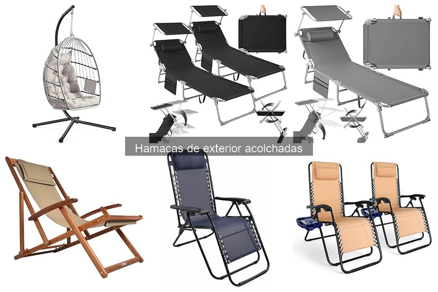 Cómo elegir la hamaca acolchada ideal para tu jardín