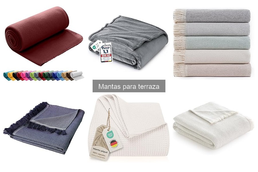 Cómo elegir la manta perfecta para tu terraza
