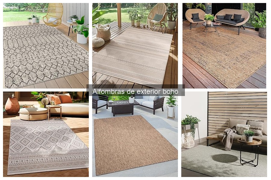 Cómo elegir la mejor alfombra boho para exteriores