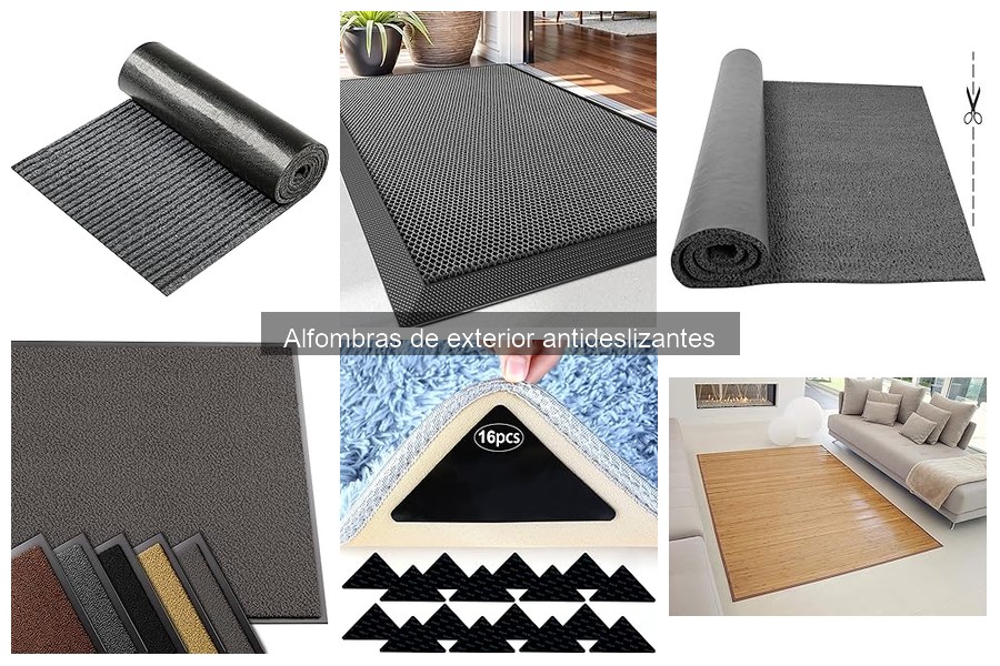 Cómo elegir la mejor alfombra de exterior antideslizante