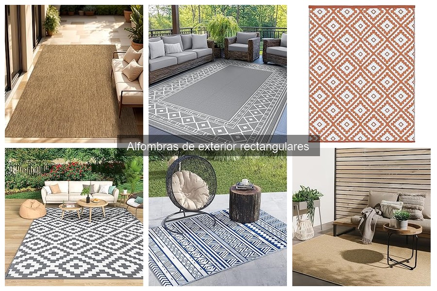 Cómo elegir la mejor alfombra de exterior rectangular