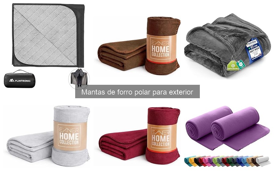 Cómo elegir la mejor manta de forro polar para exterior