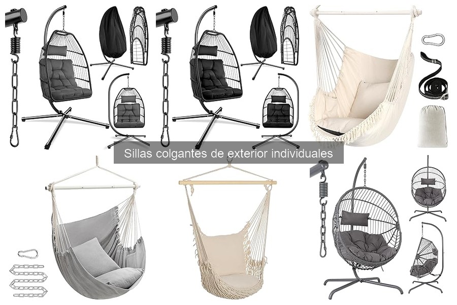 Cómo elegir la mejor silla colgante de exterior en 2023