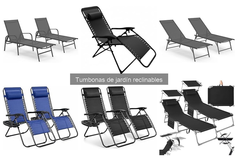Cómo elegir la mejor tumbona reclinable para jardín