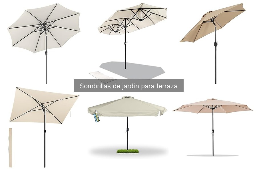 Cómo elegir la sombrilla de jardín ideal para tu terraza