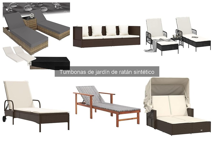 Cómo elegir la tumbona de jardín de ratán sintético adecuada