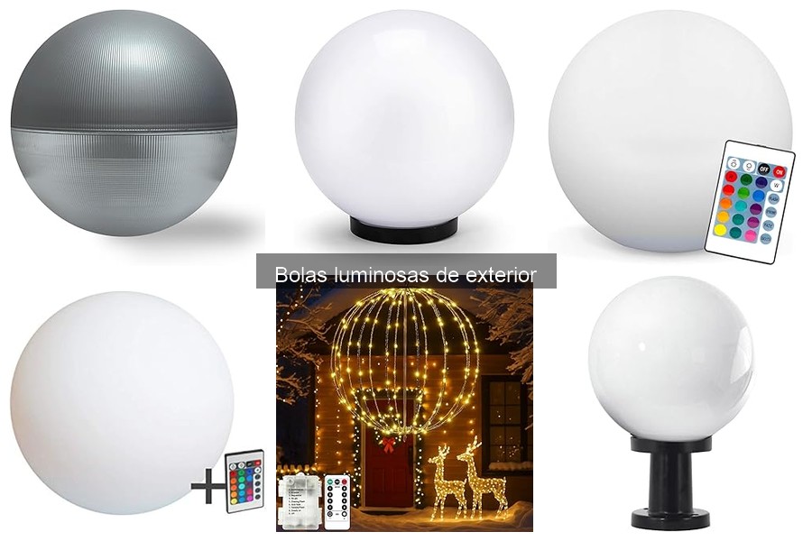Cómo elegir las mejores bolas luminosas para tu jardín