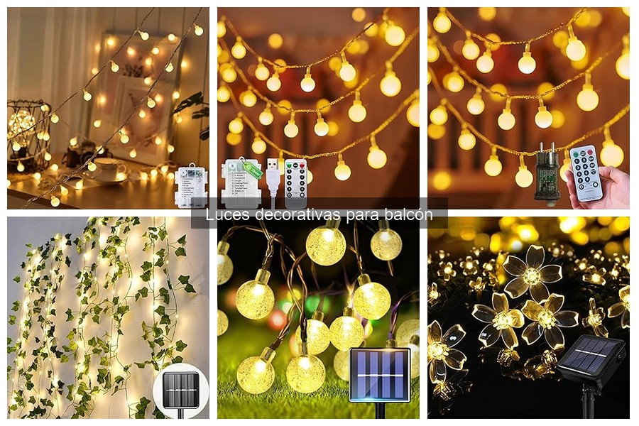 Cómo elegir luces decorativas para tu balcón | Guía 2023