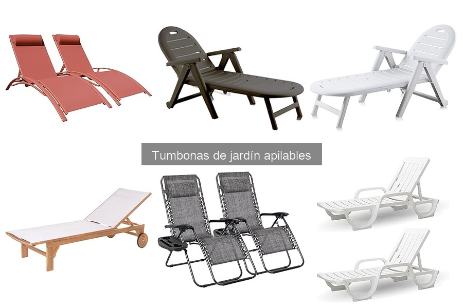 Cómo elegir tumbonas de jardín apilables según el uso