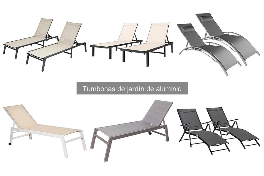Cómo ensamblar tumbonas de jardín de aluminio fácilmente