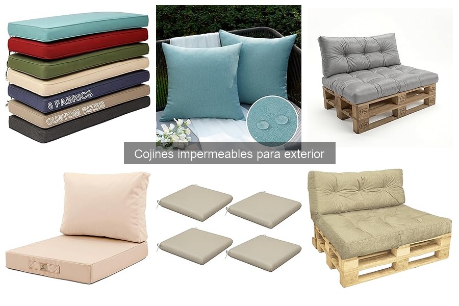 Cómo hacer cojines impermeables para exterior DIY