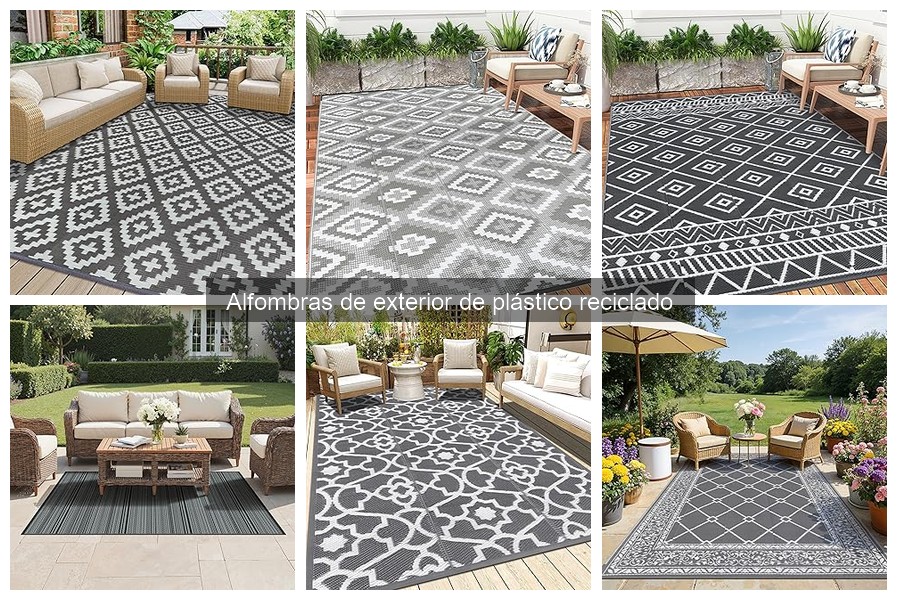 Cómo instalar alfombras de exterior de plástico reciclado