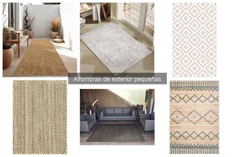 Cómo instalar correctamente alfombras de exterior pequeñas
