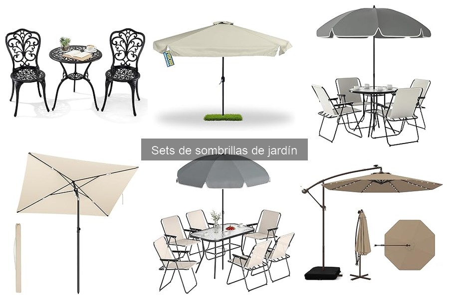Cómo instalar correctamente una sombrilla de jardín
