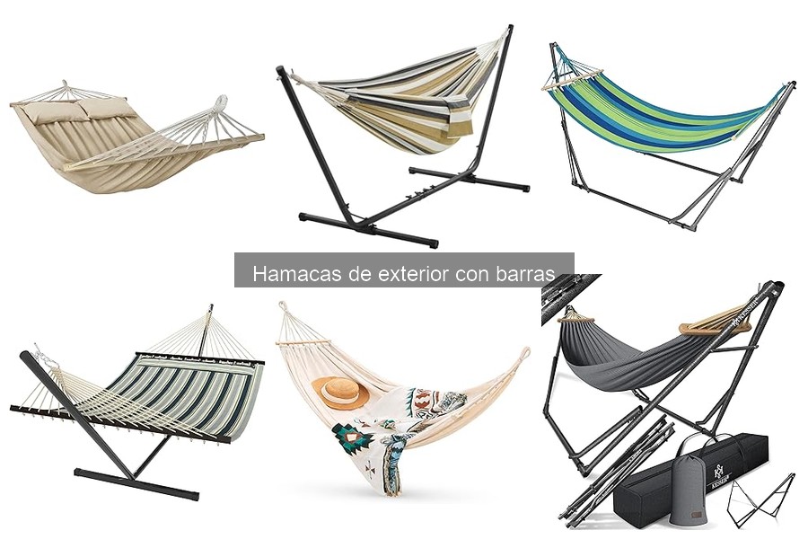 Cómo instalar hamacas de exterior con barras fácilmente