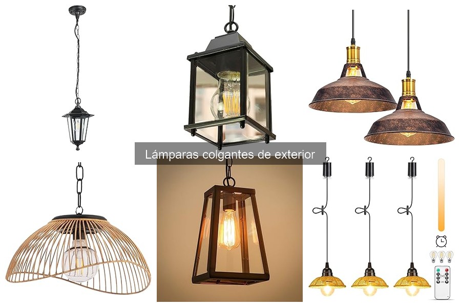 Cómo instalar lámparas colgantes de exterior fácilmente
