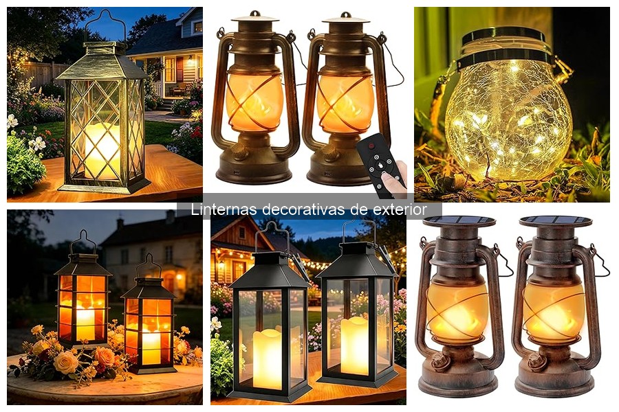 Cómo instalar linternas decorativas de exterior fácilmente