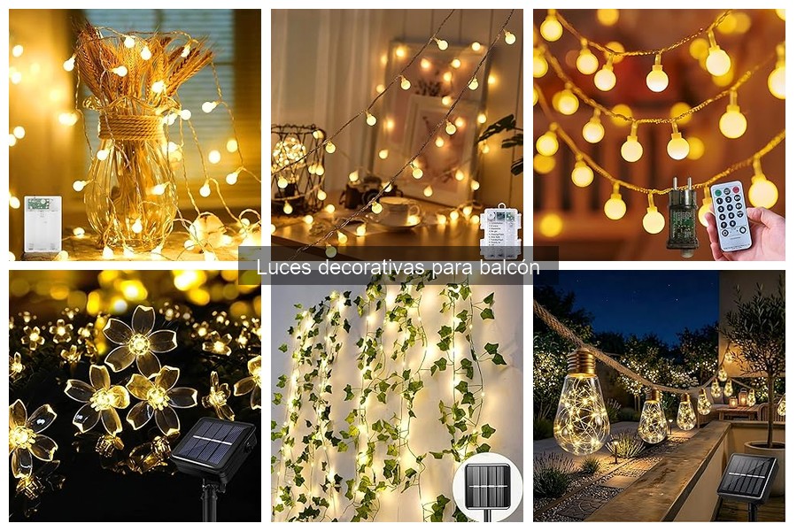 Cómo instalar luces decorativas en el balcón fácilmente