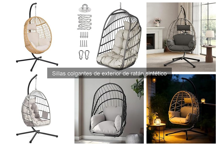 Cómo instalar tu silla colgante de ratán sintético fácilmente