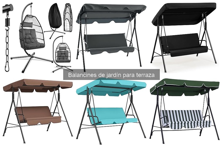 Cómo instalar un balancín de jardín en tu terraza