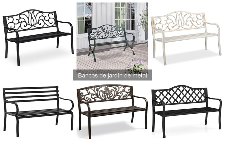 Cómo instalar un banco de jardín de metal fácilmente