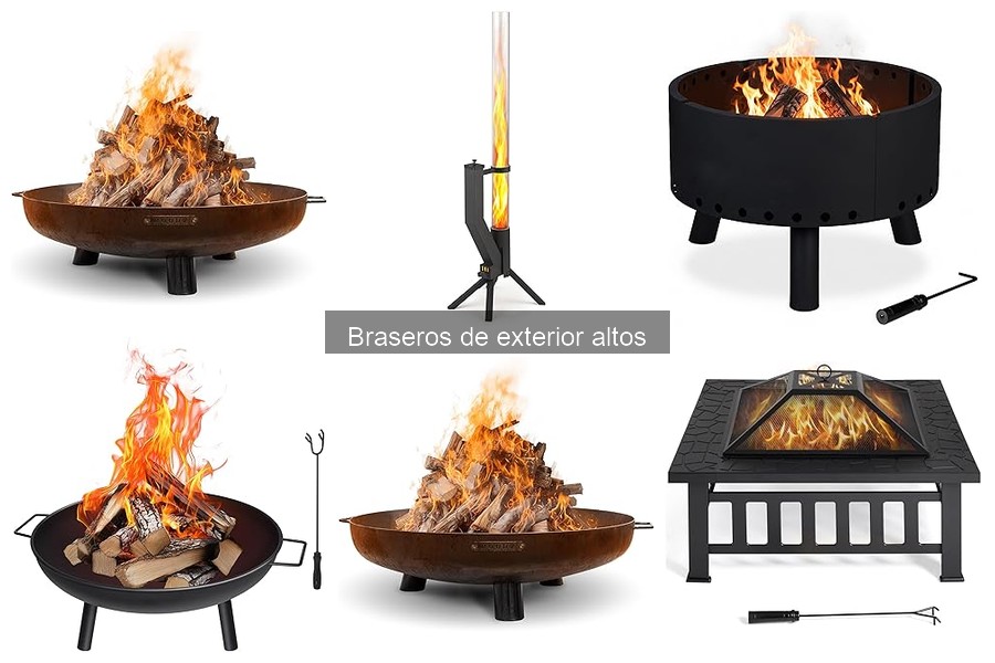 Cómo instalar un brasero de exterior alto de forma segura