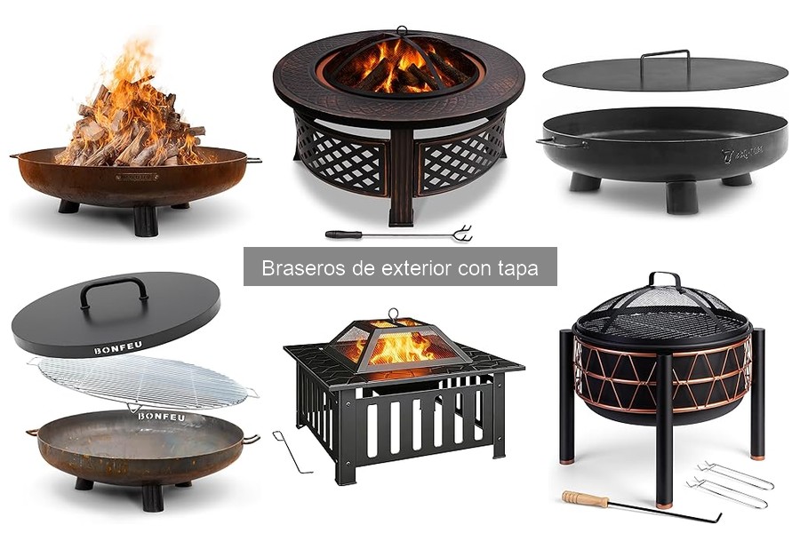 Cómo instalar un brasero de exterior con tapa fácilmente
