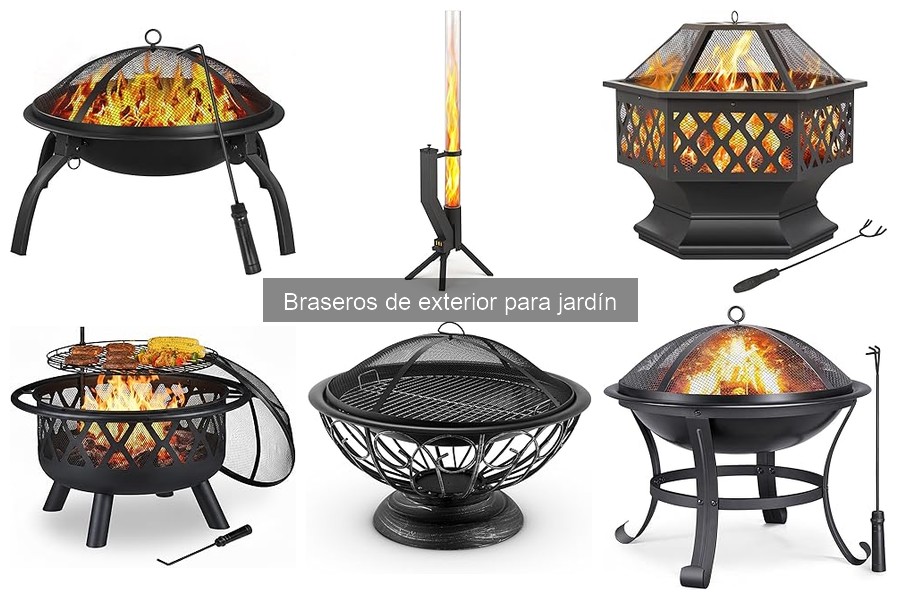 Cómo instalar un brasero de exterior en tu jardín