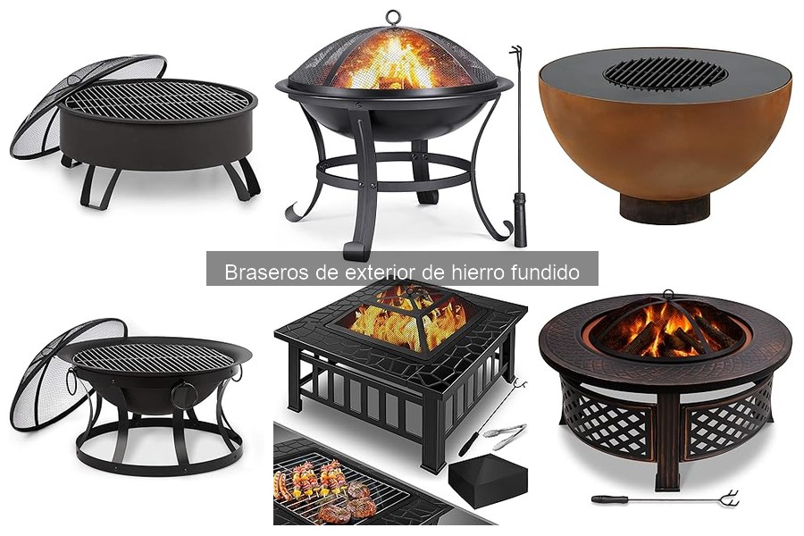 Cómo instalar un brasero de hierro fundido en tu exterior