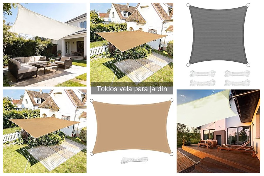 Cómo instalar un toldo vela en el jardín fácilmente
