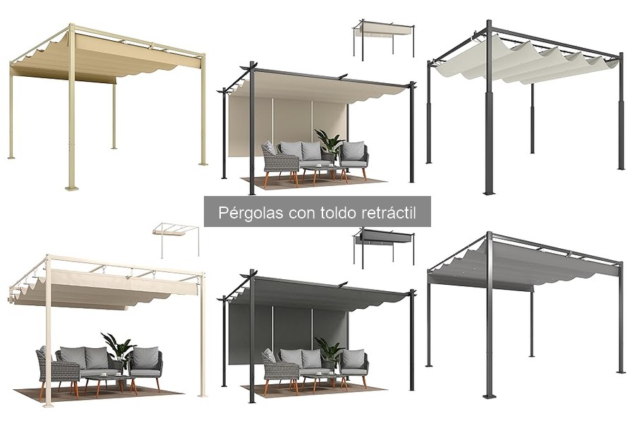 Cómo instalar una pérgola con toldo retráctil fácilmente