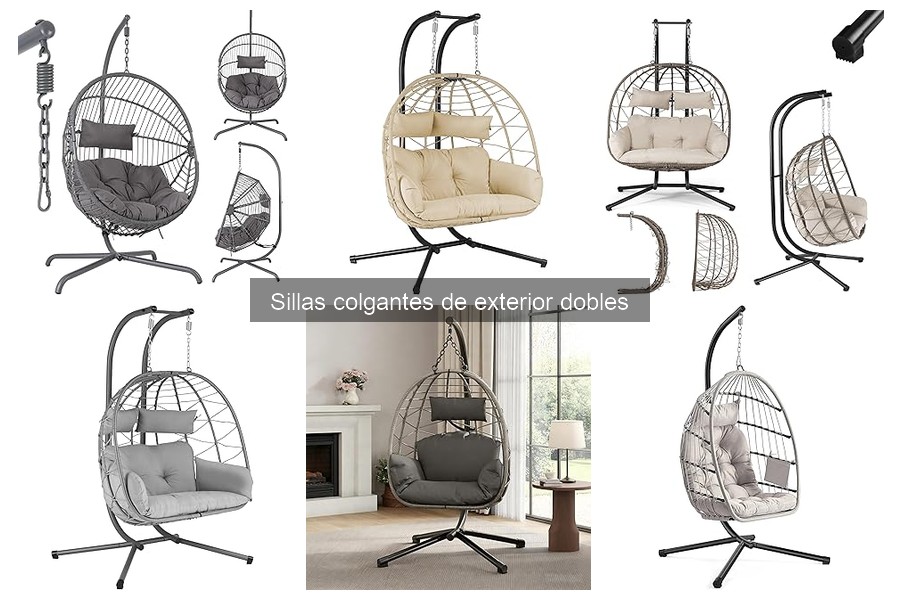 Cómo instalar una silla colgante de exterior doble fácilmente